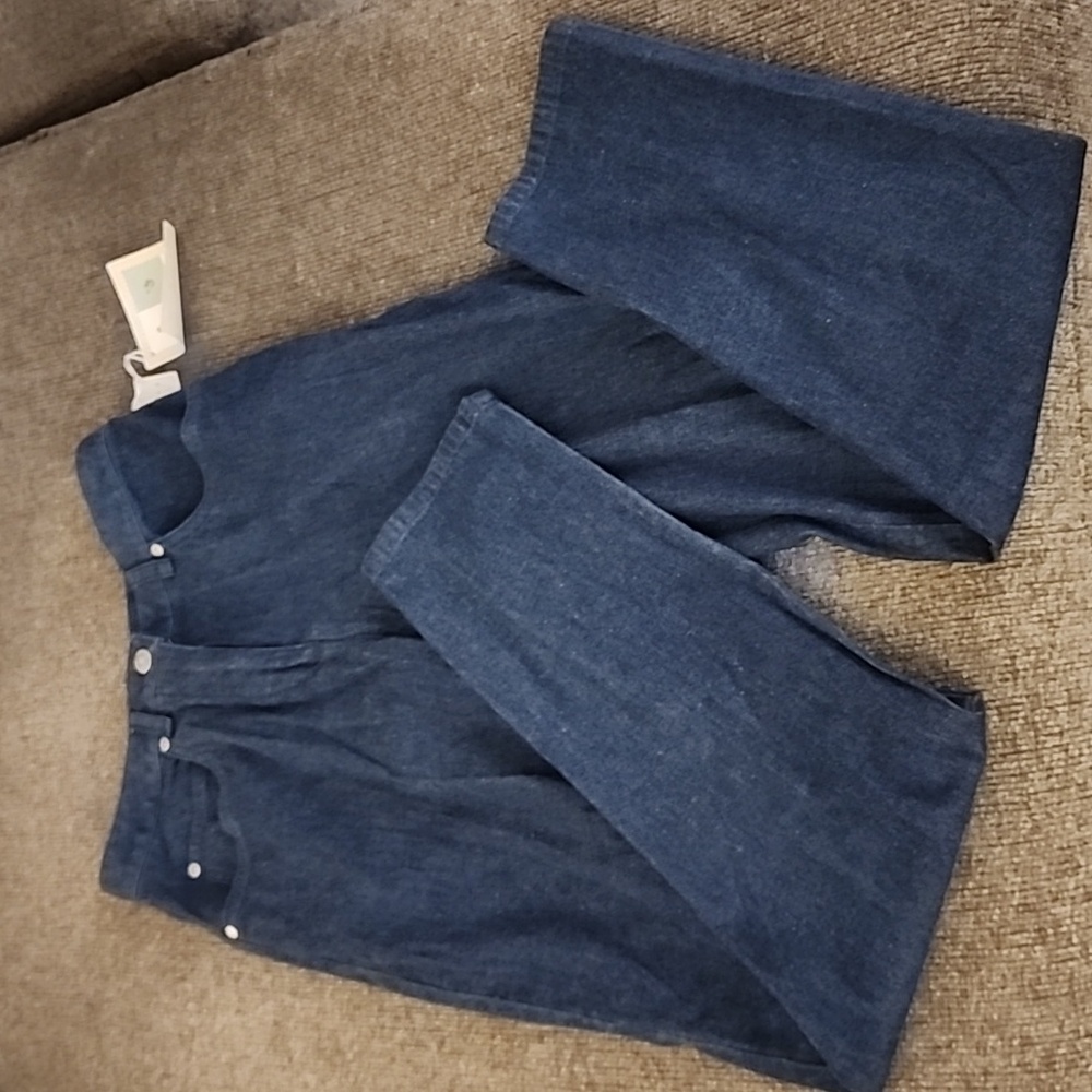 Susan Bristol lightweight denim pants, size 4P